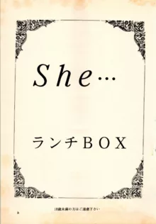 LUNCH BOX 15 She…, 日本語