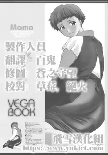 Mama VEGA BOOK, 中文