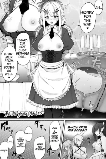 The Pee Server Maid #3, English