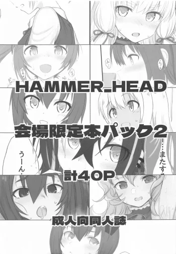 HAMMER_HEAD会場限定本パック2, 日本語