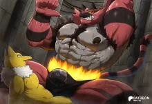 Incineroar, English