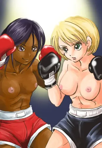 Girl vs Girl Boxing Match 3 by Taiji, 日本語