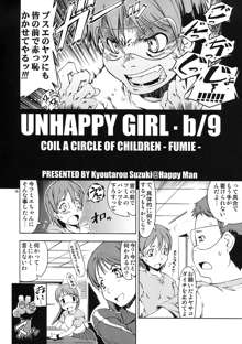 UNHAPPY GIRL・b／9, 日本語