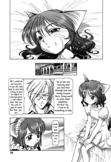 Cat Maids Story, English