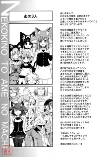 Nekokino to Ame no Machi - Cat Mushroon Girl And Town of Rain, 中文