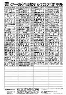 初体験白書 下巻, 日本語