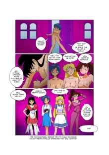 Sailor Moon: The Bachlorette Party, English