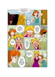 Sailor Moon: The Bachlorette Party, English