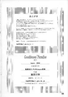 Goodesses' Paradise, 日本語