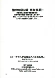 ニーナさんが大変なことになる本。, 日本語