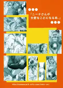 ニーナさんが大変なことになる本。, 日本語