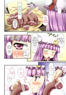 Oppatchouli to Marisa no Kinoko | Oh! Patchouli and Marisa's Mushrooms, English