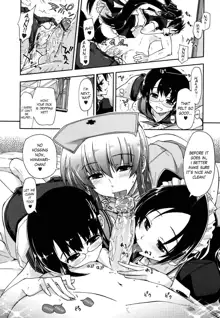 Mosaic x Sanshimai - Mosaic x Three Sisters Genteiban Ch. 11 (decensored), English