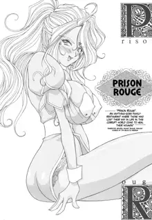 Prison Rouge, English