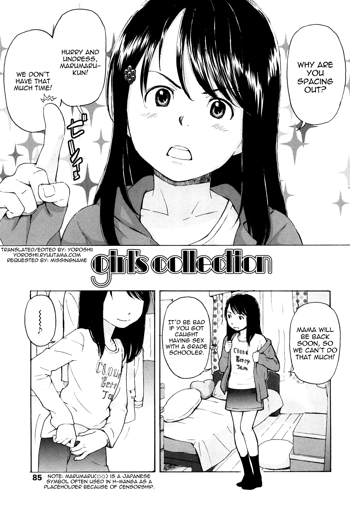 Girl's Collection, English