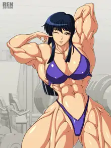 mighty cosplay muscle girl 2, 日本語