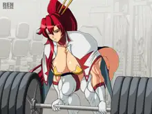 mighty cosplay muscle girl 2, 日本語