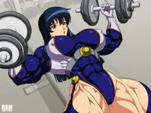 mighty cosplay muscle girl 2, 日本語