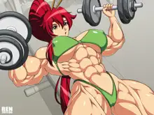 mighty cosplay muscle girl 2, 日本語