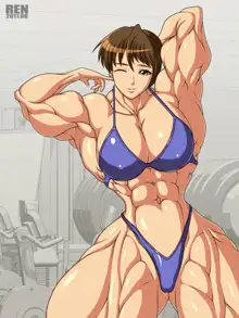 mighty cosplay muscle girl 2, 日本語