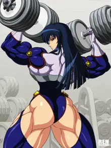 mighty cosplay muscle girl 2, 日本語