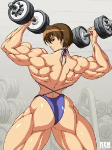 mighty cosplay muscle girl 2, 日本語