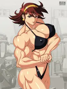 mighty cosplay muscle girl 2, 日本語