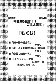 今日から俺は！御主人様6, 日本語