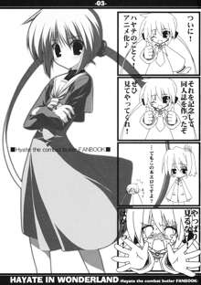 HAYATE IN WONDERLAND, 日本語