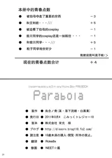 Parabola, 中文