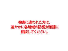 STOP!逆レイプ - 大人逆レイプ被害対策裏マニュアル -, 日本語