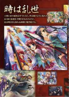 Shin-Koihime Musou Otome Ryouran Sangokushi Engi Perfect Visual Book, 日本語