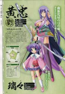 Shin-Koihime Musou Otome Ryouran Sangokushi Engi Perfect Visual Book, 日本語