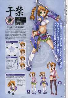 Shin-Koihime Musou Otome Ryouran Sangokushi Engi Perfect Visual Book, 日本語