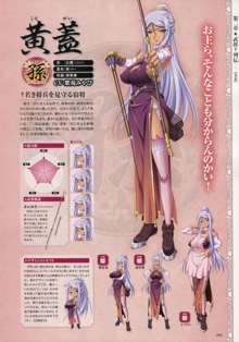 Shin-Koihime Musou Otome Ryouran Sangokushi Engi Perfect Visual Book, 日本語