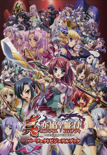 Shin-Koihime Musou Otome Ryouran Sangokushi Engi Perfect Visual Book, 日本語