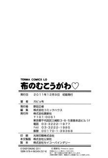 布のむこうがわ, 日本語