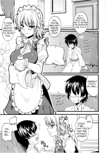 Maid no Onee-san ga Shibori Totte Ageru. | The Maid Lady Is Exploiting Me, English