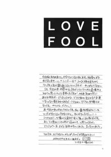 LOVE FOOL, 日本語