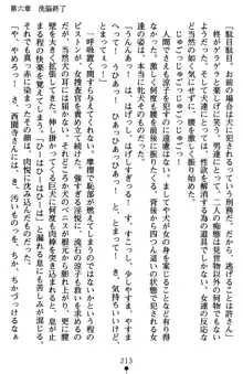 監獄島の洗脳捜査官 麗しき淫肉奴隷, 日本語