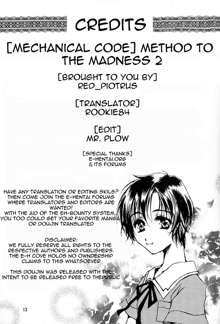 Method to the madness 2, English