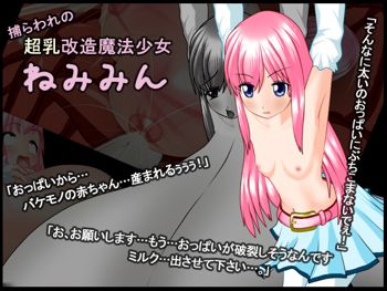 捕らわれの超乳改造魔法少女ねみみん, 日本語