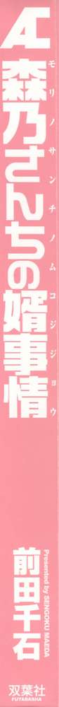 森乃さんちの婿事情, 日本語