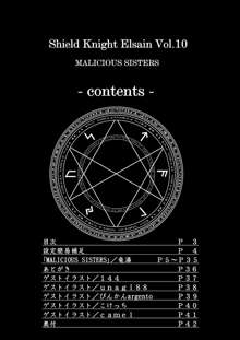 煌盾装騎エルセイン Vol.10 MALICIOUS SISTERS, 日本語