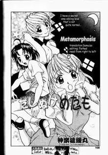 Dashinuke Metamorphose, English