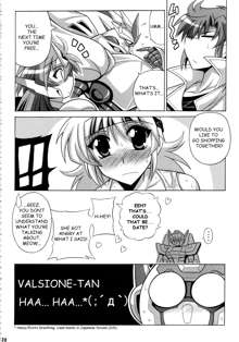 Tanktop ga tamaranai!, English