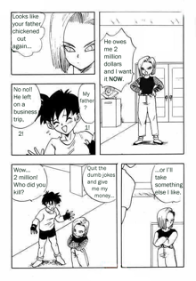 Android 18 x Videl, English