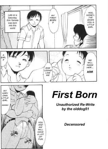 First Born (decensored), English