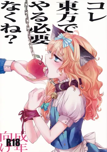 Kore Touhou de Yaru Hitsuyou Naku ne? | Is it really necessary to do this in Touhou, English