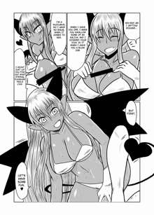 Kasshoku no Succubus-san to. | With a Suntan Succubus, English